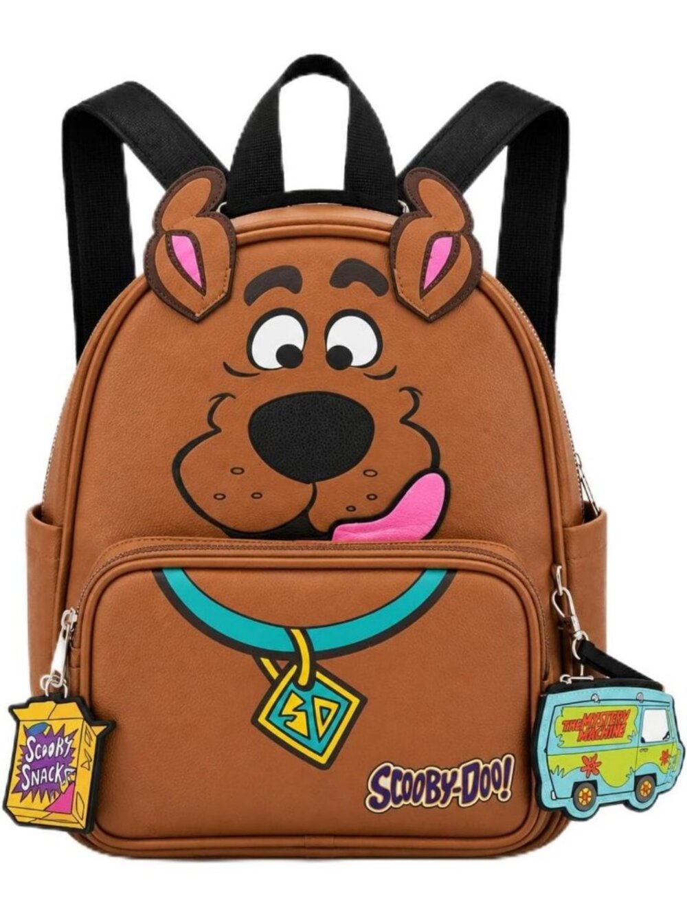 Trendy Mini PU Leather Backpack Purse, 10.5" Shoulder Bag, Cute Character Design